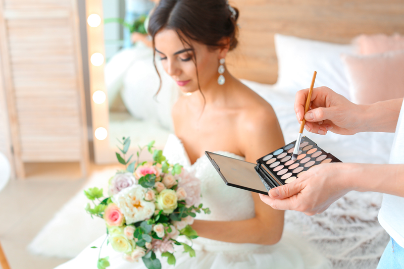 Le maquillage de mariée